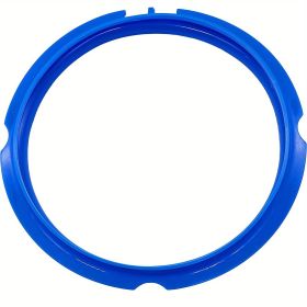 1pc Silicone Sealing Ring For Instant Pot; 3 Quart; 5 & 6 Quart; 8 Quart; Instant Pot Gasket; Replacement Rubber Seals (Color: Blue, size: 3qt)